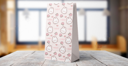 奶茶袋能貼LOGO嗎