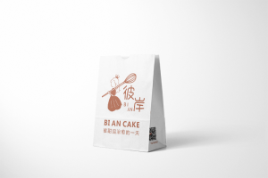 牛皮紙面包袋定制設(shè)計(jì)印刷案例