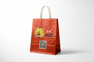 精美外賣打包袋設(shè)計定做案例